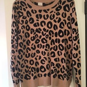 Leopard sweater